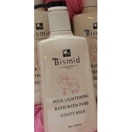 Bismid milk lightening bath...